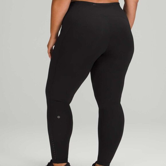 Lululemon Swift Speed High-Rise Brushed Tight 28" - 6 Black - Picture 2 of 8